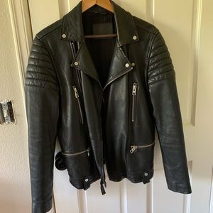 All Saints Leather Jacket